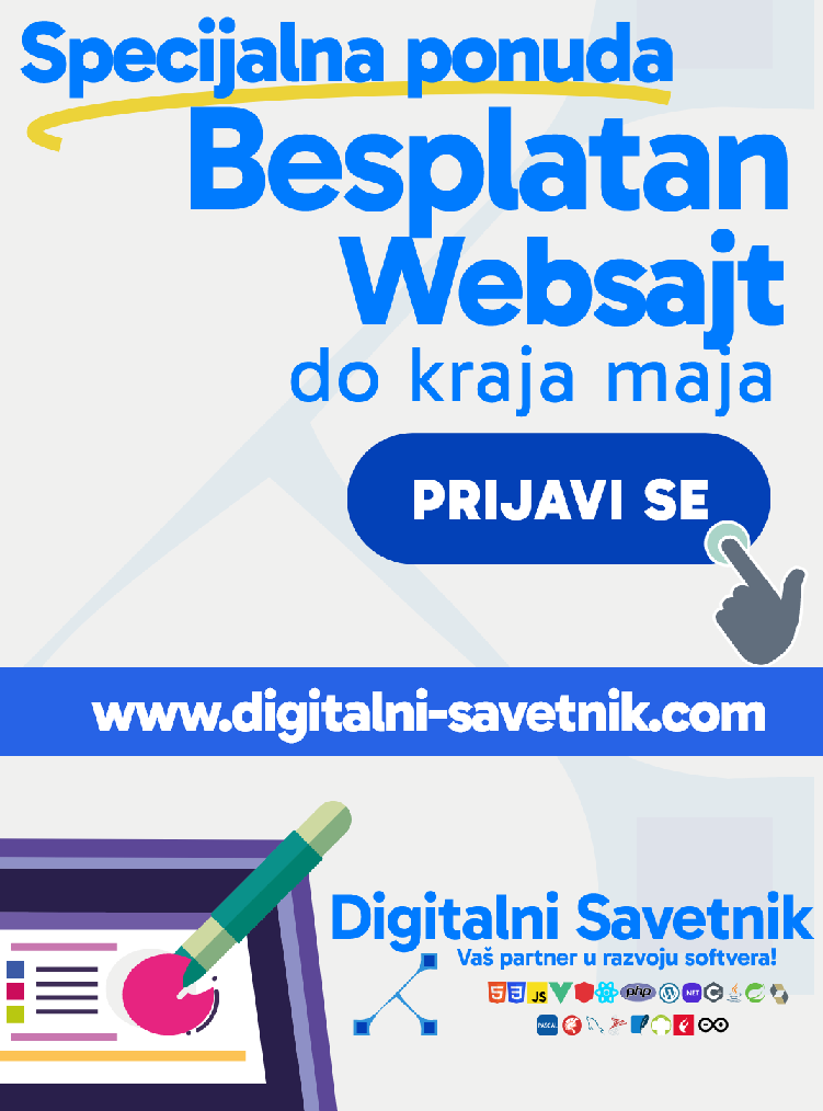 Besplatan Web sajt!